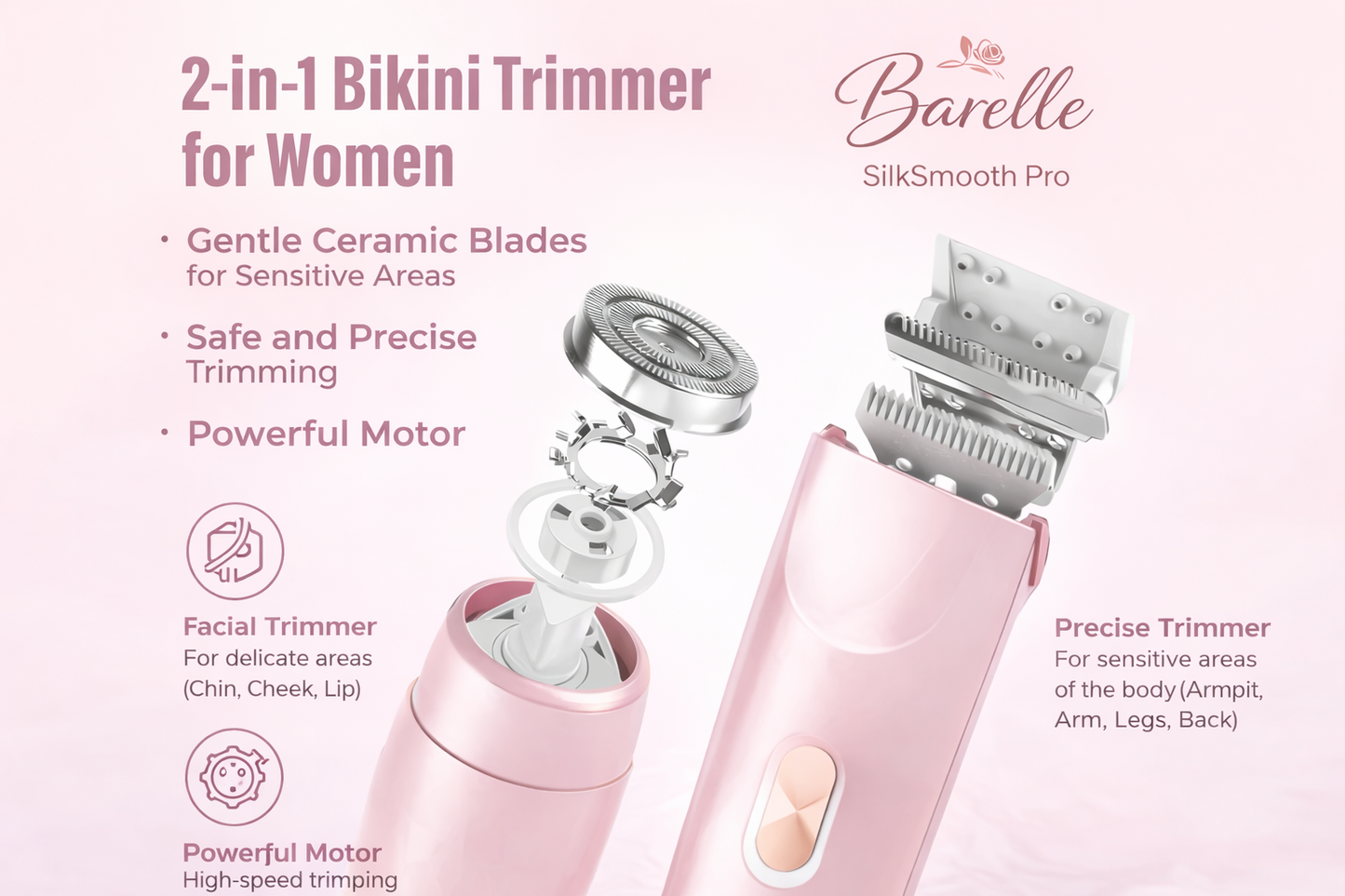 Barelle™ SilkSmooth Body Shaver